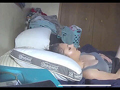 Amateur, Couple, Masturbation, Orgasme, Espionne, Oncle, Voyeur