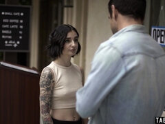 アナル, 茶髪の, Hd, 小柄, ラフ, 禁句, タトゥー, オッパイの