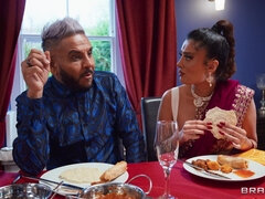 Yasmina Khan is sucking Danny D's huge cock