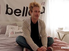舞台裏, デカ尻, デカパイ, ブロンド, 巨乳な, オーガズム, 現実, 息子