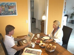 フェラチオ, イく瞬間, ディルド, 顔射, フェティッシュ, 母, ストッキング, フェラする