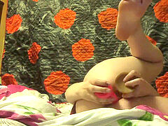 Anal, Cul, Brunette brune, Double pénétration, Russe, Solo, Adolescente, Jouets