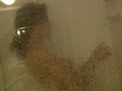 素人, 美女, デカパイ, 彼女, ハードコア, 現実, シャワー, オッパイの