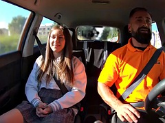Auto, Geile alte tussi, Im freien, Öffentlich, Realität, Verführt, Student, Lehrer