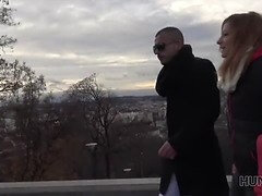 I hunted a smoking hot chick next to her bf