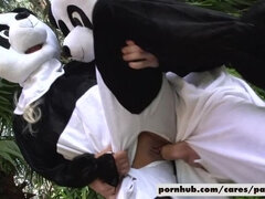 デカパイ, フェラチオ, イく瞬間, チン, 顔射, Hd, 公共, スペイン人