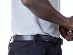 デカチン, デカパイ, 黒人, イく瞬間, ハードコア, 異人種間, 淫乱熟女, フェラする