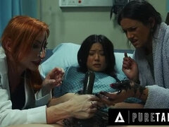 Pure Taboo Asian Virgin Lulu Chu Gets Alien Dick Drained by Stepmom Penny Barber and Dr Sophia Locke - Big Tits, Huge Ass MILF Action