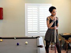 黒人, フェラチオ, 茶髪の, 黒人, 顔射, 異人種間, 下着, 馬乗り