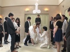 アジア人, 結婚, 浮気者, 浮気する, イく瞬間, フェティッシュ, ハードコア, 結婚式