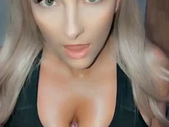 Amateur, Nana, Grosse bite, Gros seins, Blonde, Sucer une bite, Adolescente, Nénés