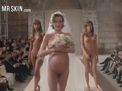 Blonde, Fétiche, Poilue, Mère que j'aimerais baiser, Nue  à poil, Seins naturels, Enceinte, Rétro ancien