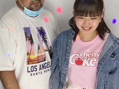 アジア人, お尻, フェラチオ, チン, ハードコア, オマンコ, ティーン, オッパイの