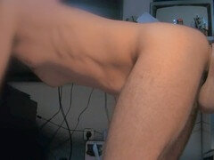 Getting my ass pounded hard and deep by CutlerX and L El Rey dildo