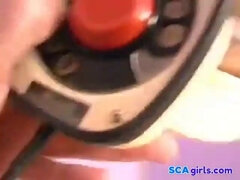 Enthousiasteling, Blond, Dochter, Lul, Gezin, Hardcore, Rijpe lesbienne, Vrouw