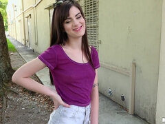 素人, アメリカ人, お尻, 茶髪の, チン, 自然山雀, 公共, オッパイの