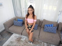 Arsch, Schwarz, Spermaladung, Schwarz, Flexibel, Würgen, Natürlichen titten, Titten