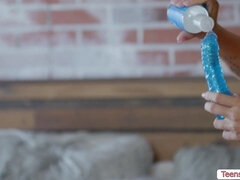 アナル, デカパイ, 茶髪の, Hd, レズビアン, オナニー, 赤毛, コキ