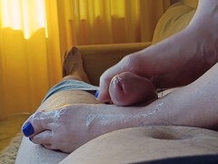 Domination, Füsse, Frau, Weibliche domination, Fussjob, Milf, Herrin, Mutti