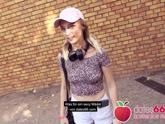 Teen Babe Lily Picked Up & Fucked Hard In Berliner Park