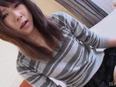 Asian, Bedroom, Brunette, Doggystyle, Japanese, Pov, Skinny, Tits