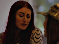 Язык в попке, Ванна, Спальня, Большая жопа, Брюнетки, Поцелуи, Лизание, Юбки