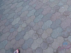 素人, ビキニ, ブロンド, フェラチオ, 指いじり, 彼女, アウトドア, 剃毛