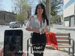 Amateur, Mamada, Estilo perrito, Europeo, Al aire libre