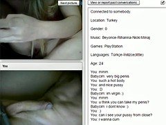 Virgin girl masturbating naked on chat