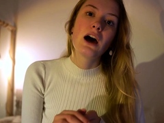Leie, Blondine, Erotischer film, Solo, Netzkamera