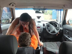 Nana, Sucer une bite, Brunette brune, Voiture, Hd, Mère que j'aimerais baiser, Pov, Séduite