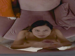 黒人, 茶髪の, ドレス, 指いじり, オナニー, 剃毛, 一人, 濡れ