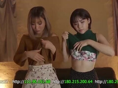 Asian lewd wenches 3some thrilling xxx video