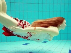 美女, 女, 毛深い, アウトドア, プール, 公共, ロシア人, 締まりの良い