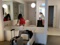 Girlfriends Khloe Kapri and Whitney Wright have fun with a stud