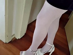 Gay, Heels, Pantyhose