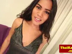 Asiático, Culo, Tacones, Transexual asiatica, Transexual, Solo, Medias largas, Tailandés