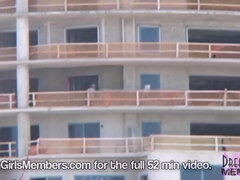 18, 素人, デカパイ, ブロンド, 露出狂, 公共, 一人, オッパイの