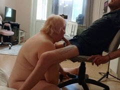 Kont naar mond, Mooie dikke vrouwen, Pijpbeurt, Sperma in mond, Sperma shot, Moeder die ik wil neuken, Moeder, Stiefmoeder