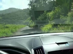 Leie, Strand, Grosse titten, Braunhaarige, Auto, Fetisch, Fingern, Im freien