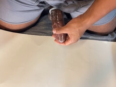 Большой член, Черные, Семяизвержение, Папочка, Геи, Игрушки