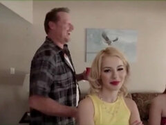 Trio With Stepdaughters Hot Video