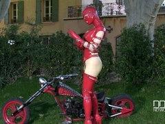 Gants, Talons, Insertion, Latex, De plein air, Chatte, Tabou, Vibromasseur