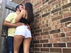 Sucer une bite, Queue, Branlette thaïlandaise, Fille latino, Mexicainne, Public, Pute, Suçant