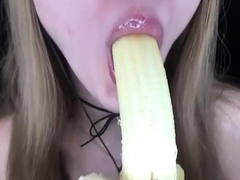 Rubia, Mamada, Masturbación, Solo, Adolescente, Juguetes