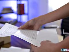 Tetas grandes, Consolador, Lesbiana, Tetas