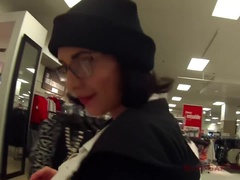 Leie, Blasen, Spermaladung, Aufs gesicht abspritzen, Brille, Hd, Öffentlich, Ehefrau