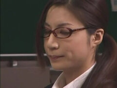 Aziatisch, Sperma shot, Seksspeelgoed, Sperma in gezicht, Japaans, Kantoor, Speelgoed, Slet