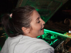 18, デカ尻, 茶髪の, ハメ撮り, 剃毛, フェラする, ティーン