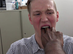 Sucer une bite, Gorge profonde, Queue, En levrette, Béant, Homosexuelle, Interracial, Pov